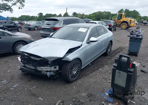 2025 Mercedes-Benz C 300 from USA, damaged, VIN W1KAF4HB1SR241991